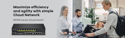 Switch Zyxel GS1915-8 8p Managed Gigabit - Galeria zdjęcie 7