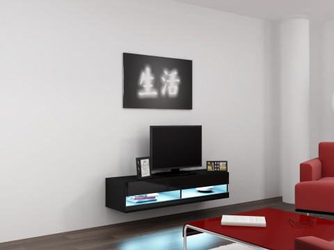 Zestaw meblowy VIGO NEW 12 czarny/czarny połysk - Galeria zdjęcie 2