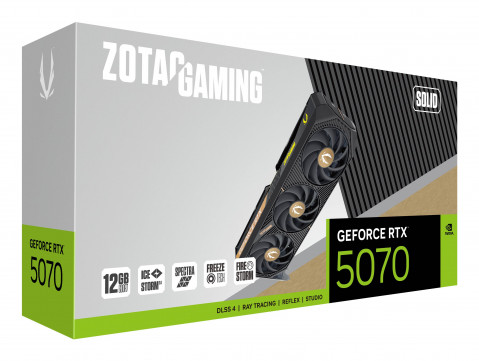 Karta graficzna ZOTAC GAMING GeForce RTX 5070 SOLID 12GB (ZT-B50700D-10P) - Galeria zdjęcie 7