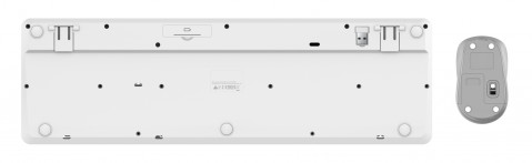 Klawiatura + mysz Trust ODY II Wireless White US (25465) - Galeria zdjęcie 6