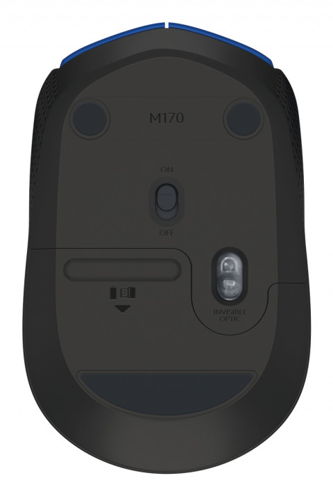 Mysz Logitech M171 bezprzewodowa, niebieska - Galeria zdjęcie 4