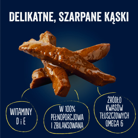 FELIX Tasty Shreds z wołowiną i kurczakiem - mokra karma dla kota - 4x 80g - Galeria zdjęcie 3