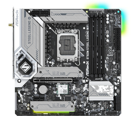 Płyta główna Asrock B760M STEEL LEGEND WIFI - Galeria zdjęcie 2