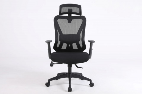 Ergonomiczny fotel biurowy ACTIVEJET T5 czarny - Galeria zdjęcie 2
