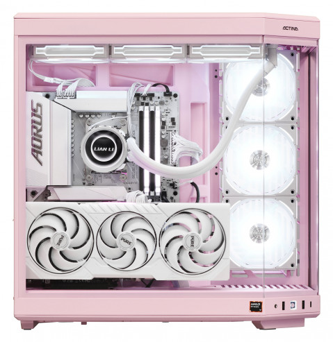 Komputer Actina Pink 9800X3D/32GB/2TB/RX9070XT/750W/W11H - Galeria zdjęcie 3