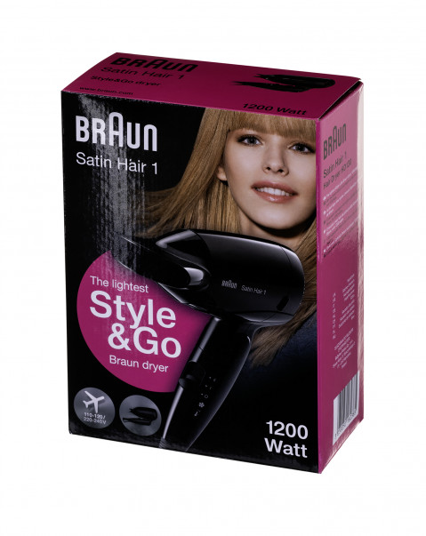 Suszarka do włosów BRAUN BRHD130E - Galeria zdjęcie 9