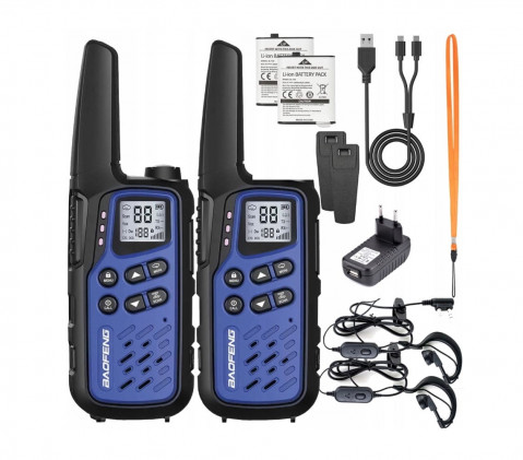 Krótkofalówka Baofeng BF-T25E dark blue - Galeria zdjęcie 1
