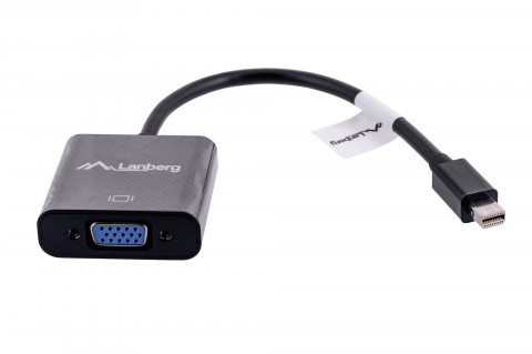 Lanberg adapter mini Displayport(M)->VGA(F) na kablu - Galeria zdjęcie 2