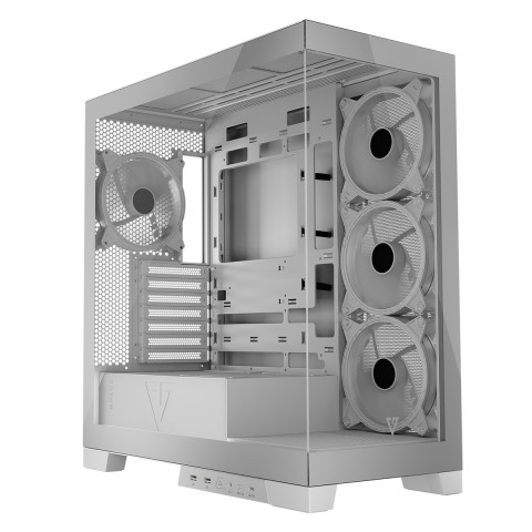 MODECOM OBUDOWA VOLCANO SPACE APEX ARGB MIDI WHITE - Galeria zdjęcie 5