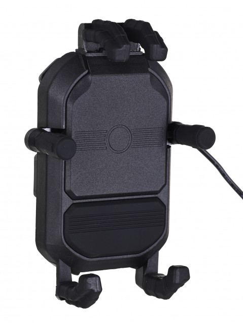 Uchwyt na telefon i ładowarka indukcyjna FreedConn MC29 15W + USB - Galeria zdjęcie 5
