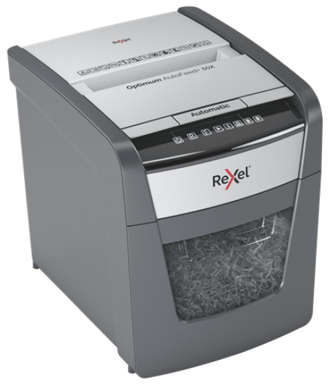 Rexel Niszczarka Optimum AutoFeed+ 50X, (P-4), 50 kartek, 20 l kosz - Galeria zdjęcie 3
