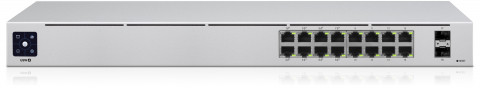 Switch Ubiquiti UniFi Standard 16 PoE 18p PoE ( PoE+: 8;) Managed Gigabit (USW-16-POE-EU) - Galeria zdjęcie 5