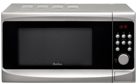 Kuchenka mikrofalowa AMICA AMG 20E70GSV (srebrny/20l) - Galeria zdjęcie 1