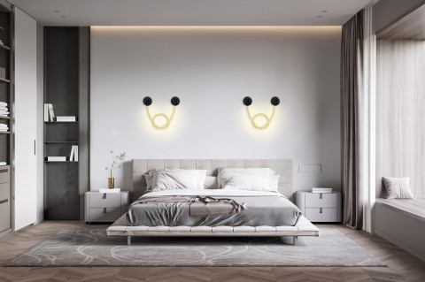 Lampa ścienna LED Activejet AJE-AJE-CAMELIA WW - Galeria zdjęcie 10