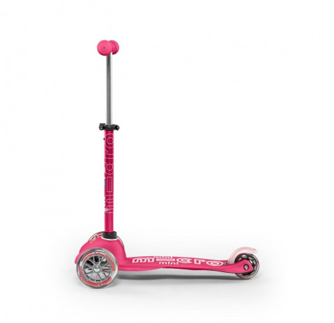 Micro Trójkołowa hulajnoga dziecięca Mini Deluxe Pink - Galeria zdjęcie 3