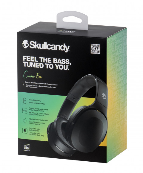 słuchawki Skullcandy Crusher Evo Wireless True Black - Galeria zdjęcie 14