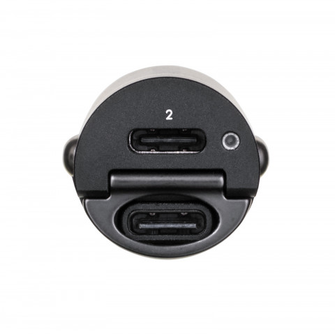 AUKEY ŁADOWARKA SAMOCHODOWA CC-A4 30W 6A 2XUSB-C - Galeria zdjęcie 3