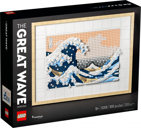 LEGO ART 31208 Hokusai. Wielka fala w Kanagawie - Galeria zdjęcie 1