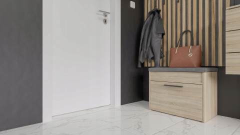 Szafka na buty ze schowkiem PARMA MINI 60x35xH49 sonoma - Galeria zdjęcie 5
