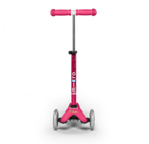 Micro Trójkołowa hulajnoga dziecięca Mini Deluxe Pink - Galeria zdjęcie 4