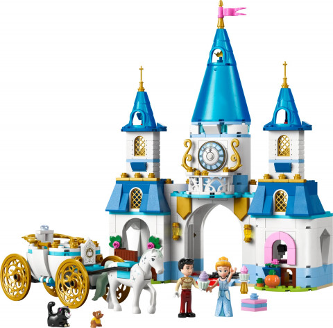 LEGO DISNEY PRINCESS 43275 Zamek Kopciuszka i kareta - Galeria zdjęcie 3