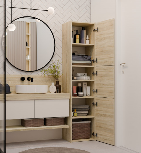 SZAFKA ŁAZIENKOWA 43 SONOMA - Galeria zdjęcie 4