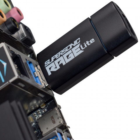 PATRIOT RAGE LITE 120 MB/s 32GB USB 3.2 czarny - Galeria zdjęcie 5