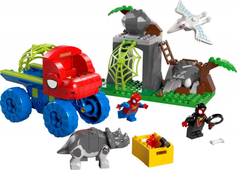 LEGO MARVEL SUPER HEROES 11199 Misja ratunkowa zespołu Spidey’ego w dinoterenówce - Galeria zdjęcie 3