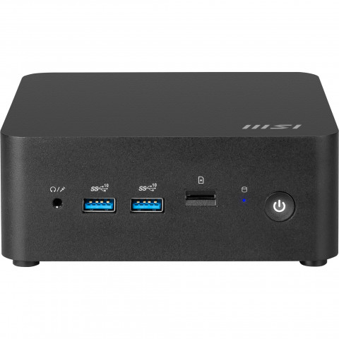 MSI Cubi NUC 13MQ-070PL i7-1365U 16GB SSD1TB Intel Iris Xe Graphics AX211 WiFi 6E Windows 11 Pro Black - Galeria zdjęcie 9