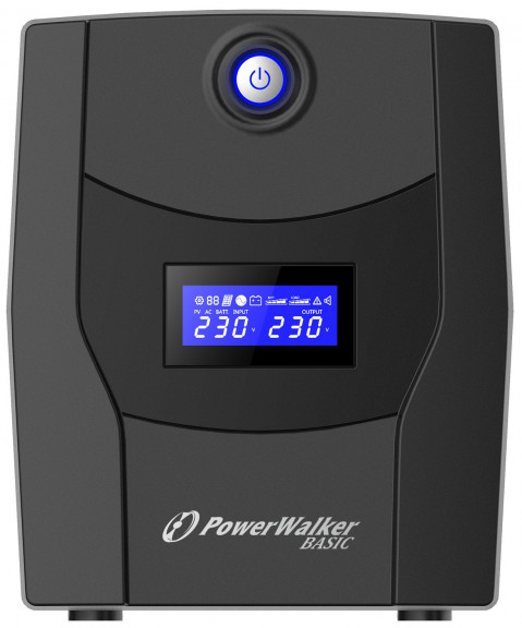 Power walker ups line-in 2200va stl fr (4xpl 230v) vi 2200 stl fr - Galeria zdjęcie 2