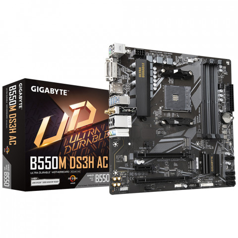 Płyta główna Gigabyte B550M DS3H AC - Galeria zdjęcie 1