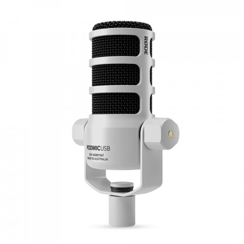RODE PodMic USB White - Mikrofon Dynamiczny Podcast - Galeria zdjęcie 1