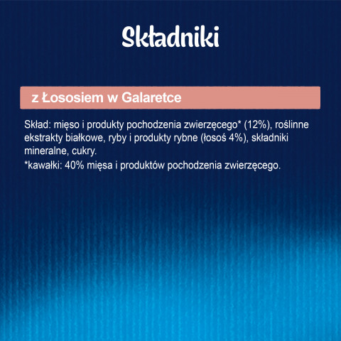 PURINA Felix Fantastic z łososiem w galaretce - mokra karma dla kota - 85 g - Galeria zdjęcie 3
