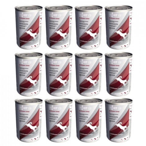 TROVET Hypoallergenic TPD z indykiem - mokra karma dla psa - 12x400g - Galeria zdjęcie 2
