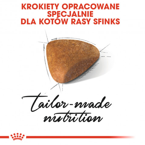 ROYAL CANIN FBN Sphynx Adult - sucha karma dla dorosłego kota - 2kg - Galeria zdjęcie 7