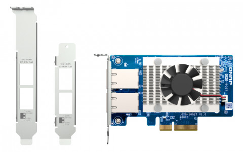 Qnap QXG-10G2T, 2x 10GbE, PCIe Gen3 x4, Low-profile - Galeria zdjęcie 4