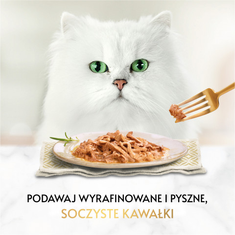 PURINA Gourmet Gold Succulent Delights Ryba oceaniczna - mokra karma dla kota - 85 g - Galeria zdjęcie 2