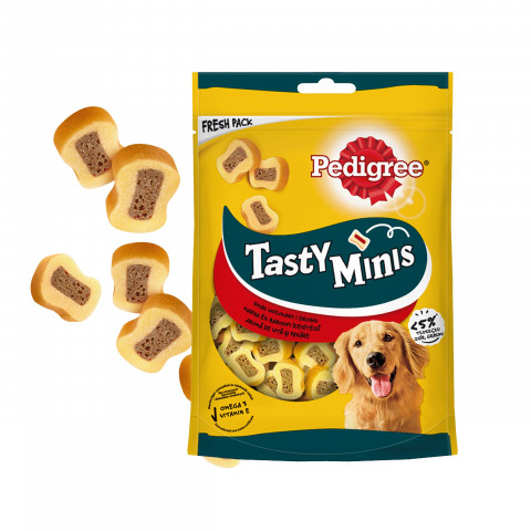 PEDIGREE Tasty Minis - przysmak dla psa - 155 g - Galeria zdjęcie 1