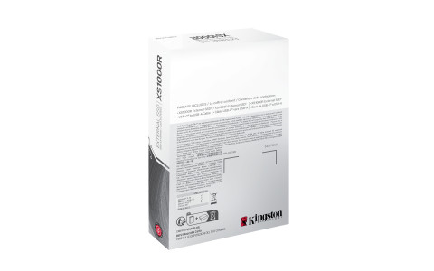 Dysk zewnętrzny SSD Kingston XS1000R (1TB; USB 3.2 Gen 2; red; SXS1000R/1000G) - Galeria zdjęcie 6