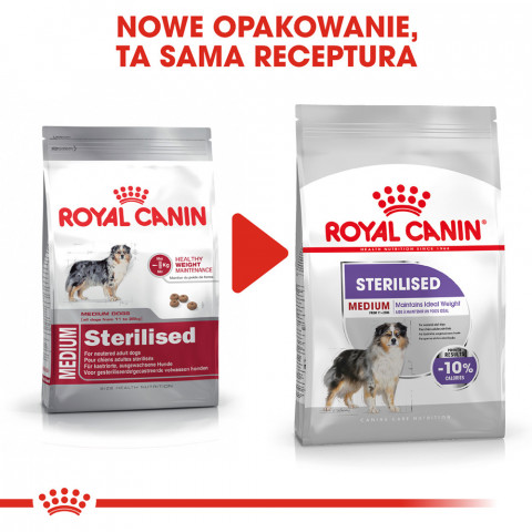 ROYAL CANIN CCN Medium Sterilised - sucha karma dla psa - 3 kg - Galeria zdjęcie 5