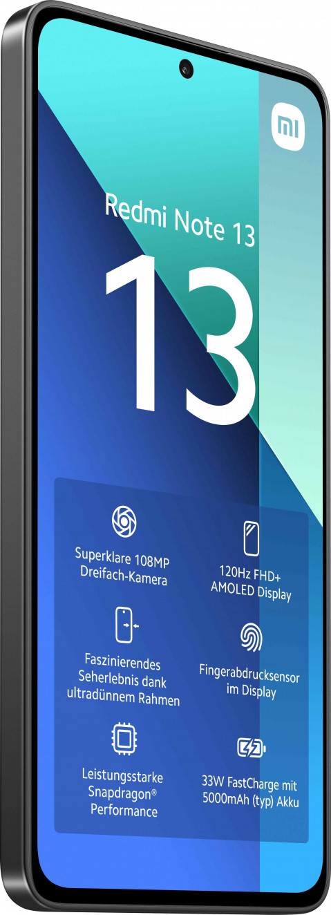 Smartfon Xiaomi Redmi Note 13 8/256GB Czarny - Galeria zdjęcie 3