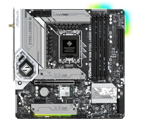 Płyta główna Asrock B760M STEEL LEGEND WIFI - Galeria zdjęcie 1