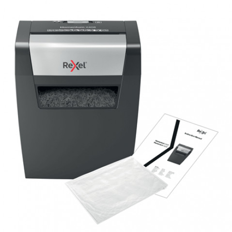 Rexel Niszczarka Momentum X406, 6 kartek, 15 l kosz - Galeria zdjęcie 8