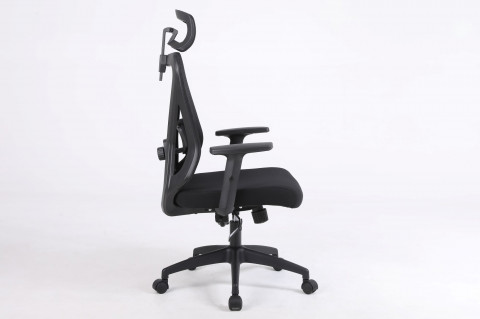 Ergonomiczny fotel biurowy ACTIVEJET T5 czarny - Galeria zdjęcie 5