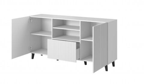 Komoda PAFOS 150x40x82 biały mat - Galeria zdjęcie 2