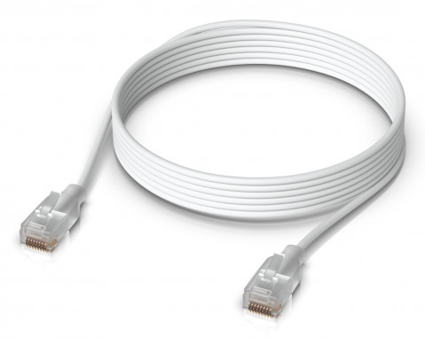 Patchcord UTP Ubiquiti UniFi Etherlighting Patch Cable (UACC-Cable-Patch-EL-3M-W) Cat. 6 3m white - Galeria zdjęcie 2