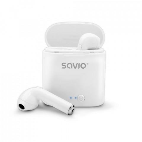 SAVIO BEZPRZEWODOWE SŁUCHAWKI BLUETOOTH TWS-01 - Galeria zdjęcie 7