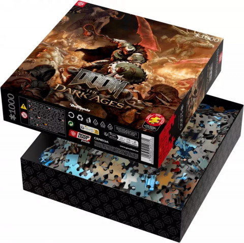 Good Loot Gaming Puzzle: Doom The Dark Ages Slayer's Rage 1000 elementów - Galeria zdjęcie 5