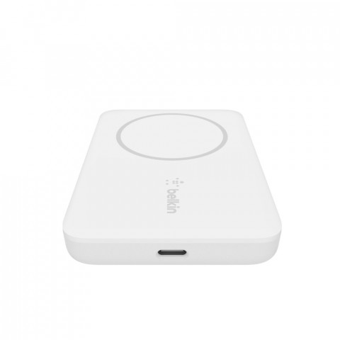 Powerbank bezprzewodowy Belkin BoostCharge Magnetic Wireless Power Bank 2.5K MagSafe Compatible 2500mAh White - Galeria zdjęcie 4