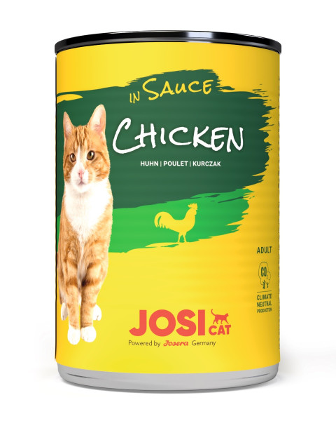 JOSERA JosiCat Kurczak w sosie - mokra karma dla kota - 415 g - Galeria zdjęcie 1